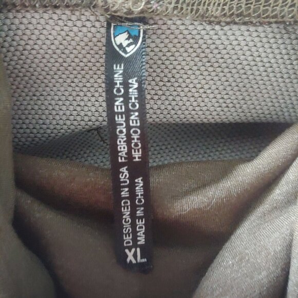 Kull Womens Gray L-Sleeve Turtle Neck Pullover Camping Hiking Outdoors XL - Picture 10 of 11